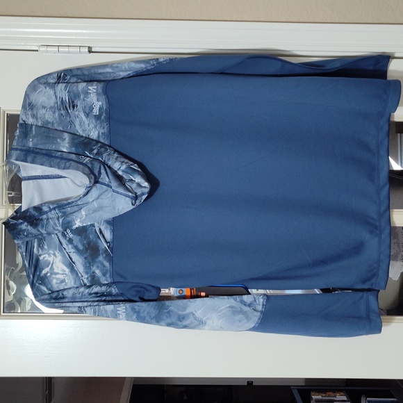 Habit Mossy Oak Fishing Pattern Hoodie, Long Sleeve, Size Small - Picture 6 of 9